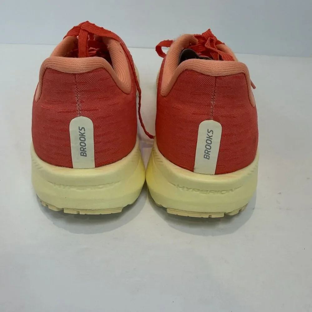 BROOKS Hyperion Tempo Shoes Women’s Size 9 Coral  Running Comfort Athletic